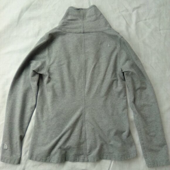 North Face Women's Light Zip Up North Face Long Sleeve Sweatshirt Size Medium - Picture 5 of 7